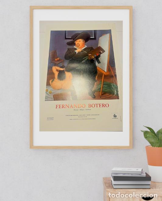 Coleccionismo de carteles: Fernando Botero &ndash; Cartel original exposici&oacute;n Reina Sof&iacute;a (1987)