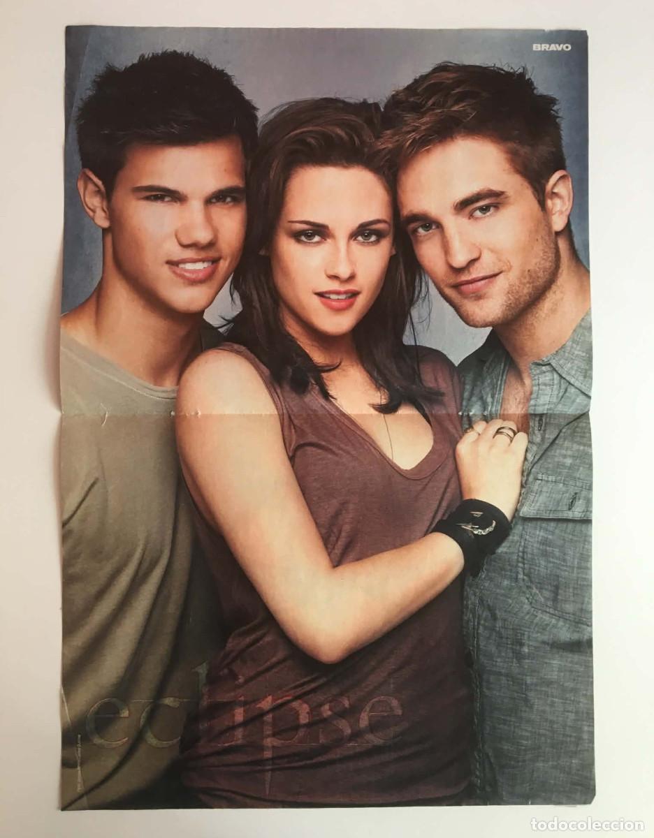 Coleccionismo de carteles: Bella Edward Jacob The Twilight Saga Eclipse / Demi Lovato Camp Rock 2 Poster A3 - Bravo Germany