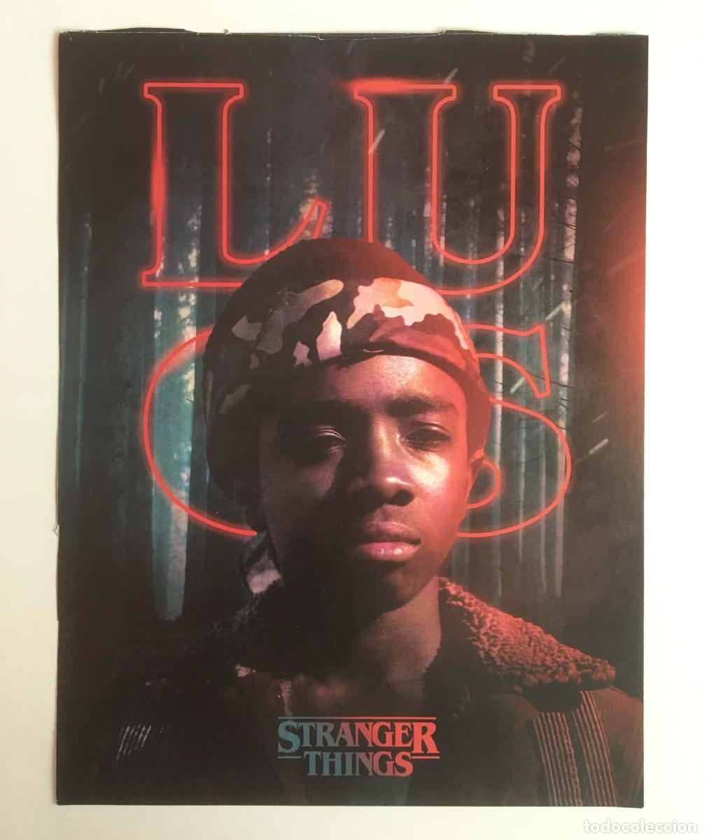 Coleccionismo de carteles: Caleb McLaughlin Lucas Sinclair Stranger Things Mini Poster A4 - PopMix Magazine Turkey TV Series