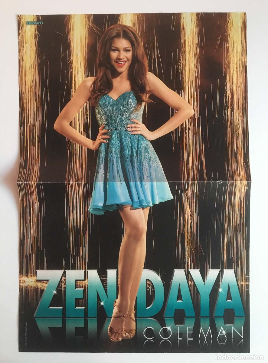 Coleccionismo de carteles: Zendaya Coleman / Cody Simpson Double-Sided Poster A3 - Bravo Magazine Germany Movie Music