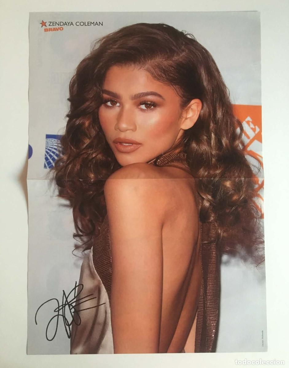 Coleccionismo de carteles: Zendaya Coleman / The Originals Cast Double-Sided Poster A3 Bravo Magazine Bulgaria TV Series Movie