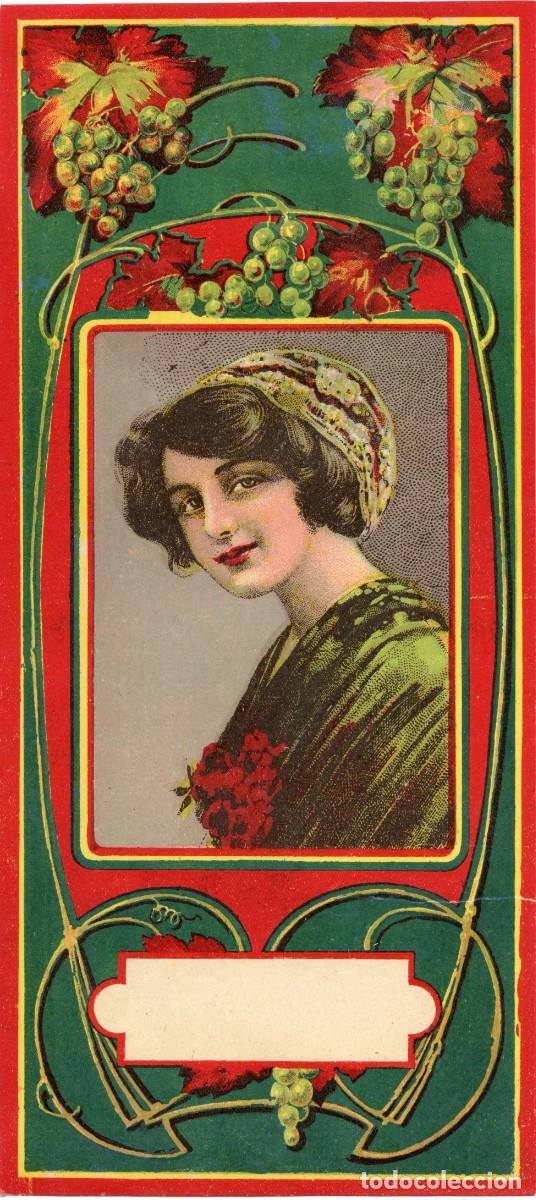 Coleccionismo de carteles: A&Ntilde;OS 1920-1930. CARTELITO LITOGR&Aacute;FICO PUBLICITARIO DE 27,50x12,40 cm.