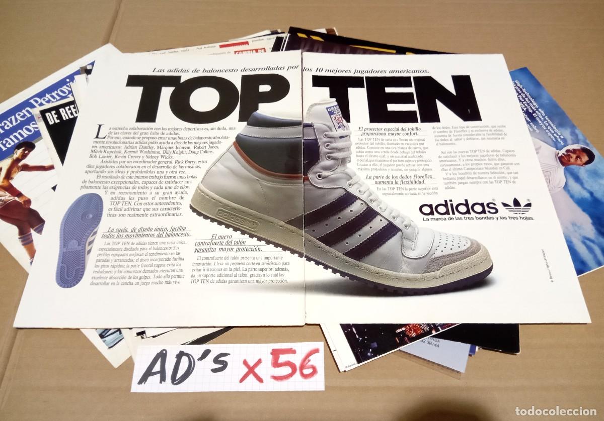 Coleccionismo de carteles: ANUNCIO PUBLICIDAD ZAPATILLAS SHOES ADIDAS EWING EPI CONVERSE WEAPON NIKE AIR MAX FORCE PONY SET x56