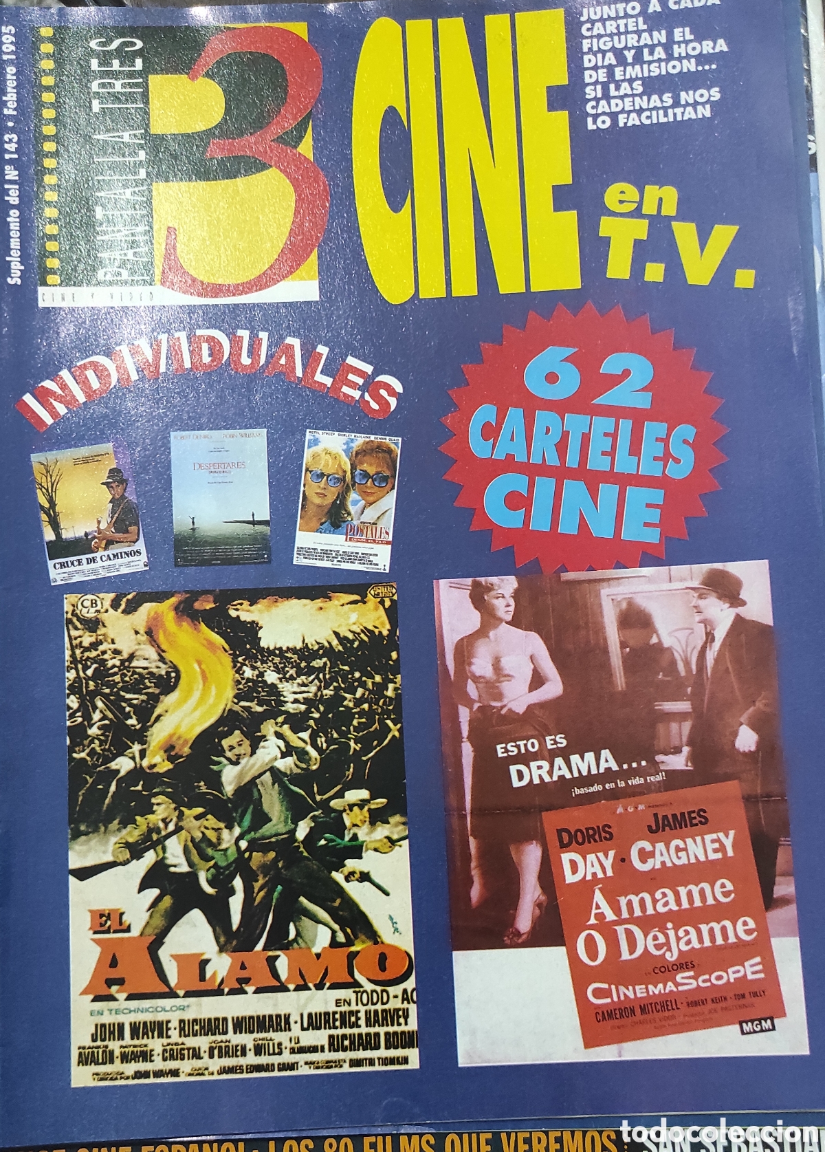 Coleccionismo de carteles: Pantalla 3. 62 Carteles Cine.