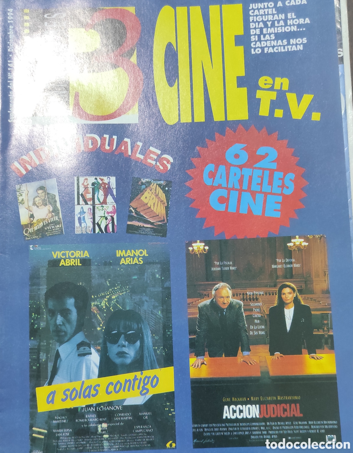 Coleccionismo de carteles: Pantalla 3. 62 Carteles de Cine.