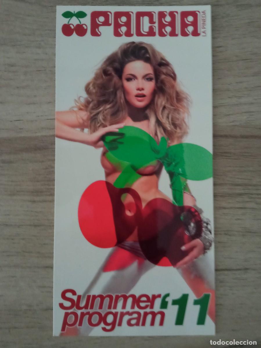 Coleccionismo de carteles: PACHA, SUMMER PROGRAM&acute;11
