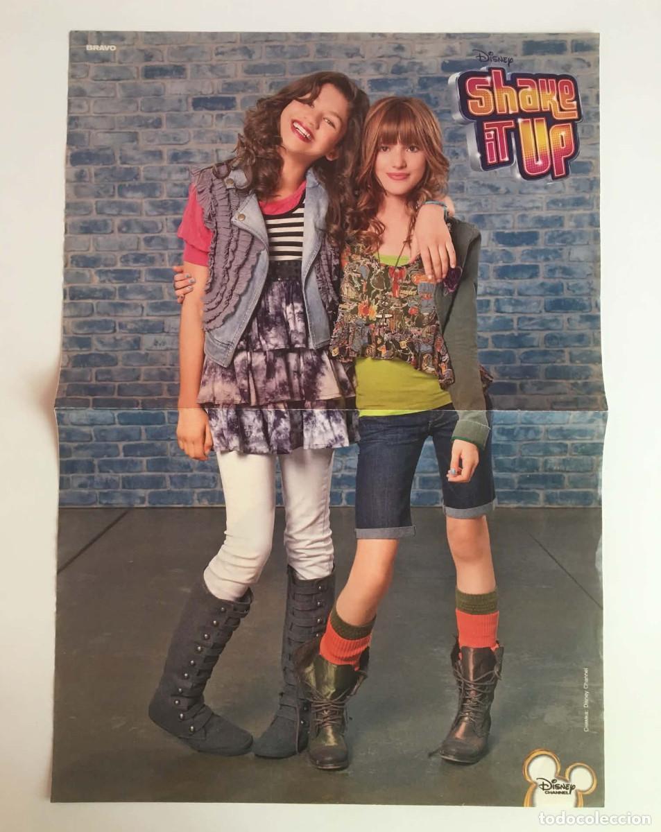 Coleccionismo de carteles: Zendaya & Bella Thorne Shake It Up Disney / Dulce Mar&iacute;a RBD Double-Sided Poster A3 - Bravo Bulgaria