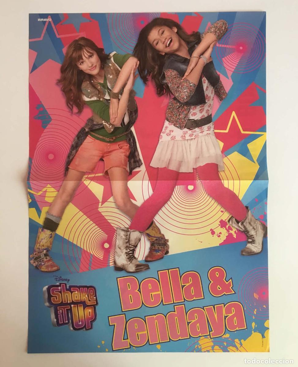 Coleccionismo de carteles: Bella Thorne & Zendaya Shake It Up / David Boreanaz Bones Double-Sided Poster A3 - Bravo Bulgaria