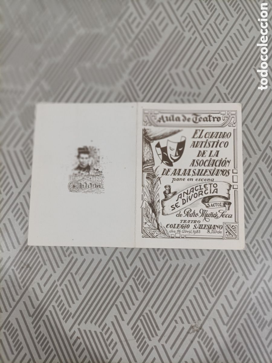 Coleccionismo de carteles: Carelito programa de teatro Salesiano de Cordoba