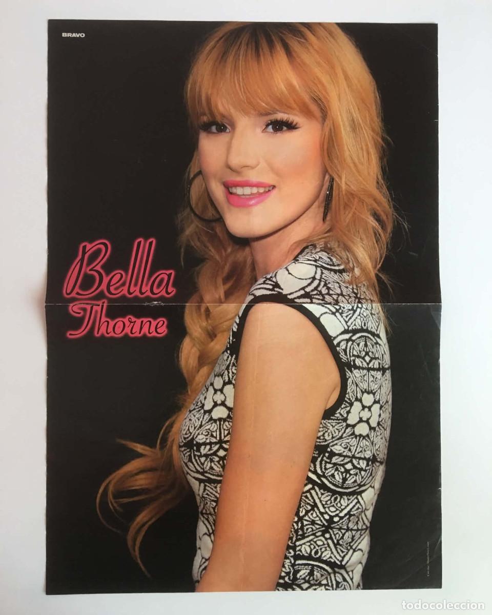 Coleccionismo de carteles: Bella Thorne Disney / Logan Lerman Percy Jackson Double-Sided Poster A3 - Bravo Magazine Bulgaria TV