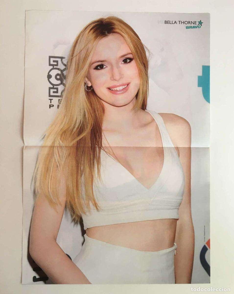 Coleccionismo de carteles: Bella Thorne / Carly Rae Jepsen Double-Sided Poster A3 - Bravo Magazine Bulgaria Music TV Movie