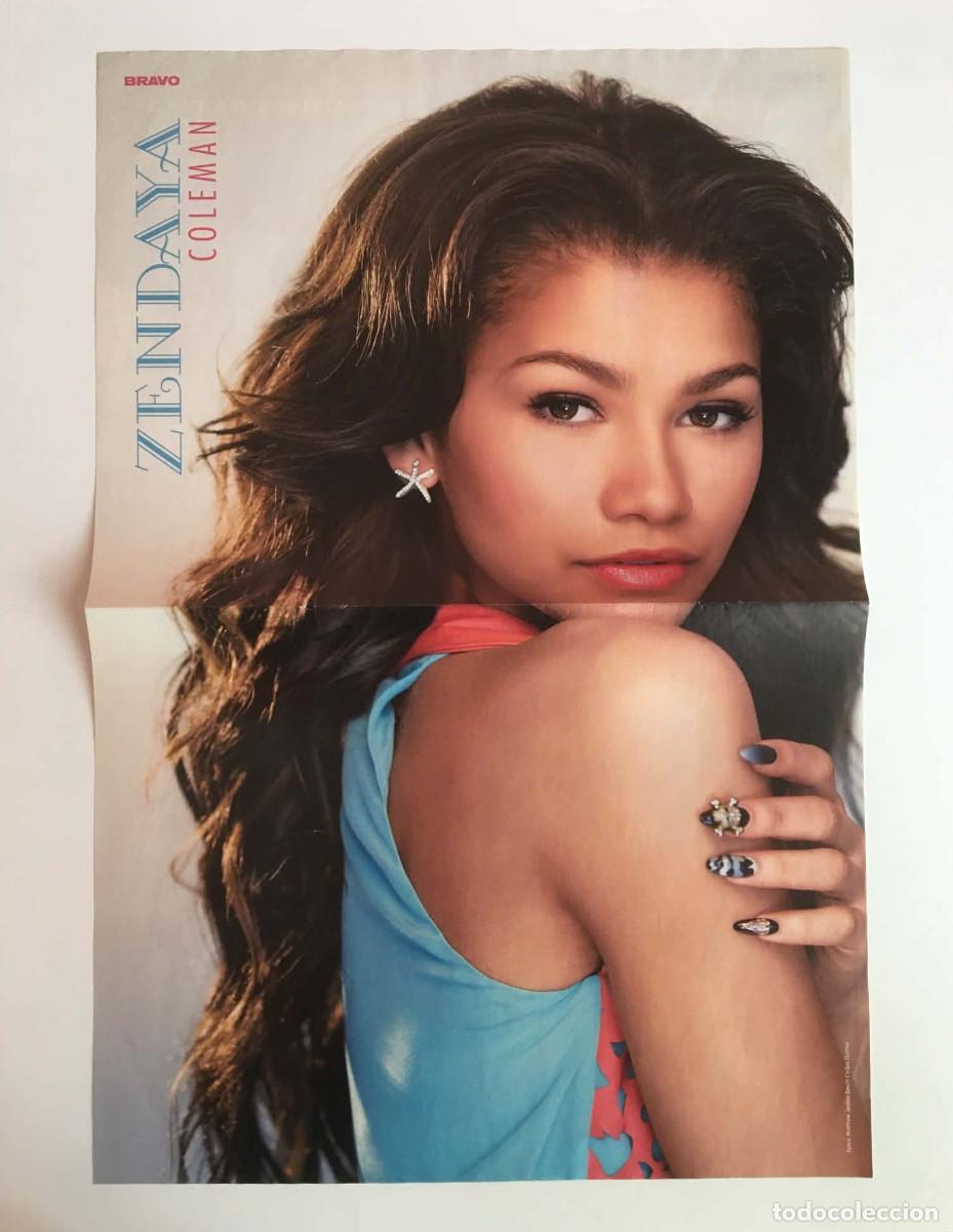 Coleccionismo de carteles: Zendaya / The Hunger Games Katniss & Peeta Original Double-Sided Poster A3 - Bravo Magazine Germany