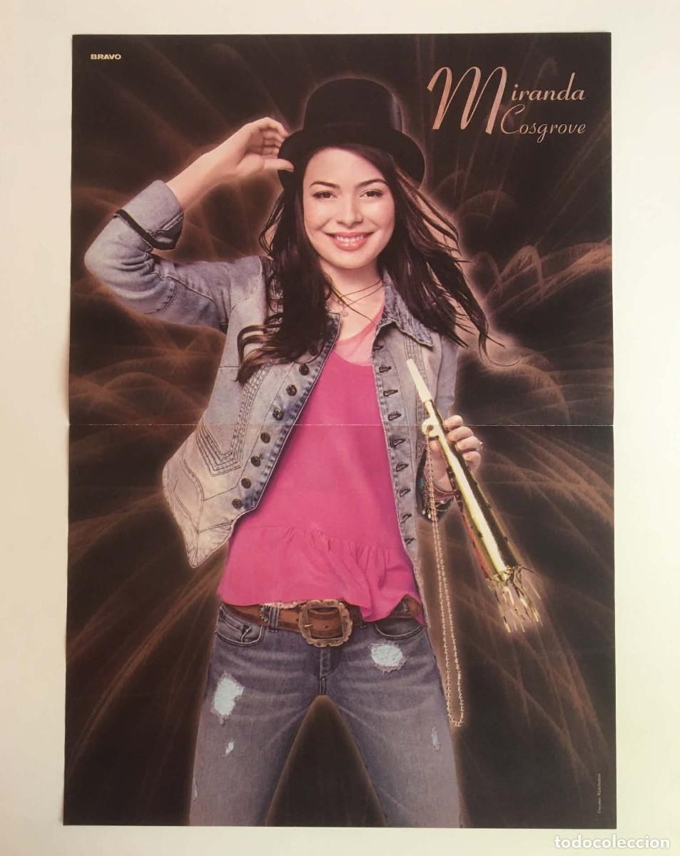 Coleccionismo de carteles: Miranda Cosgrove iCarly / Revolution Z Original Double-Sided Poster A3 - Bravo Magazine Bulgaria TV