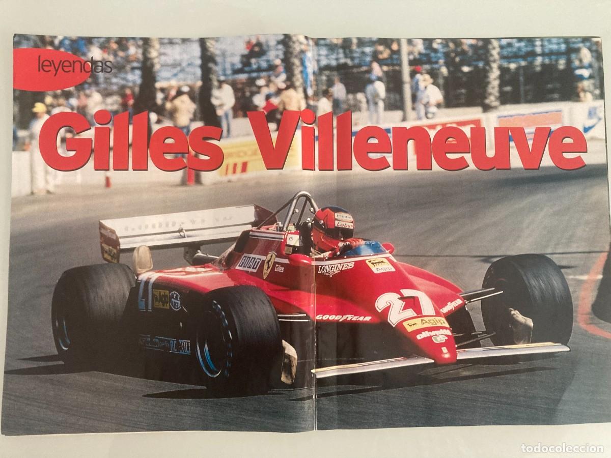 Coleccionismo de carteles: POSTER , FERRARI 126 C2 , N&ordm; 27 , GILLES VILLENEUVE , FORMULA 1 1982