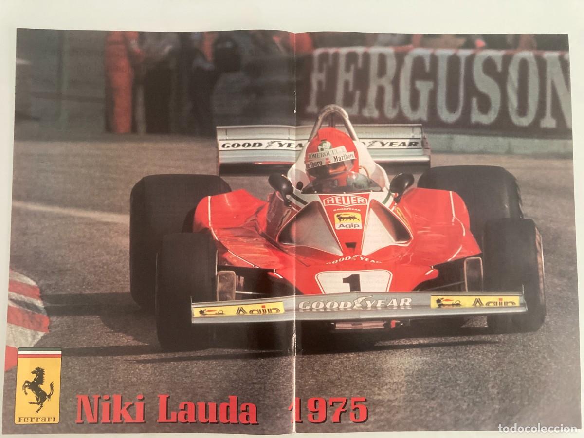 Coleccionismo de carteles: POSTER , FERRARI 312 T2 , N&ordm; 1 , NIKI LAUDA , FORMULA 1 1976
