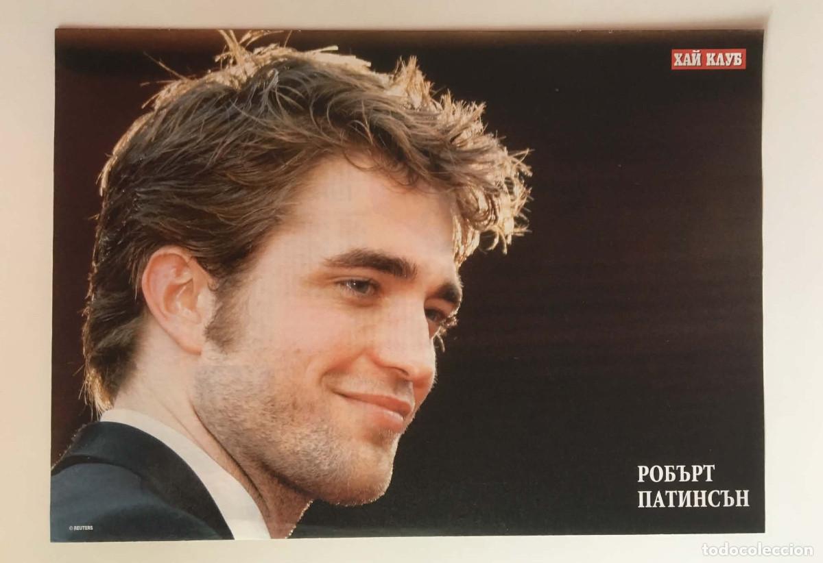 Coleccionismo de carteles: Robert Pattinson Twilight Batman Original Mini Poster A4 - HiClub Magazine Bulgaria Movie Hollywood