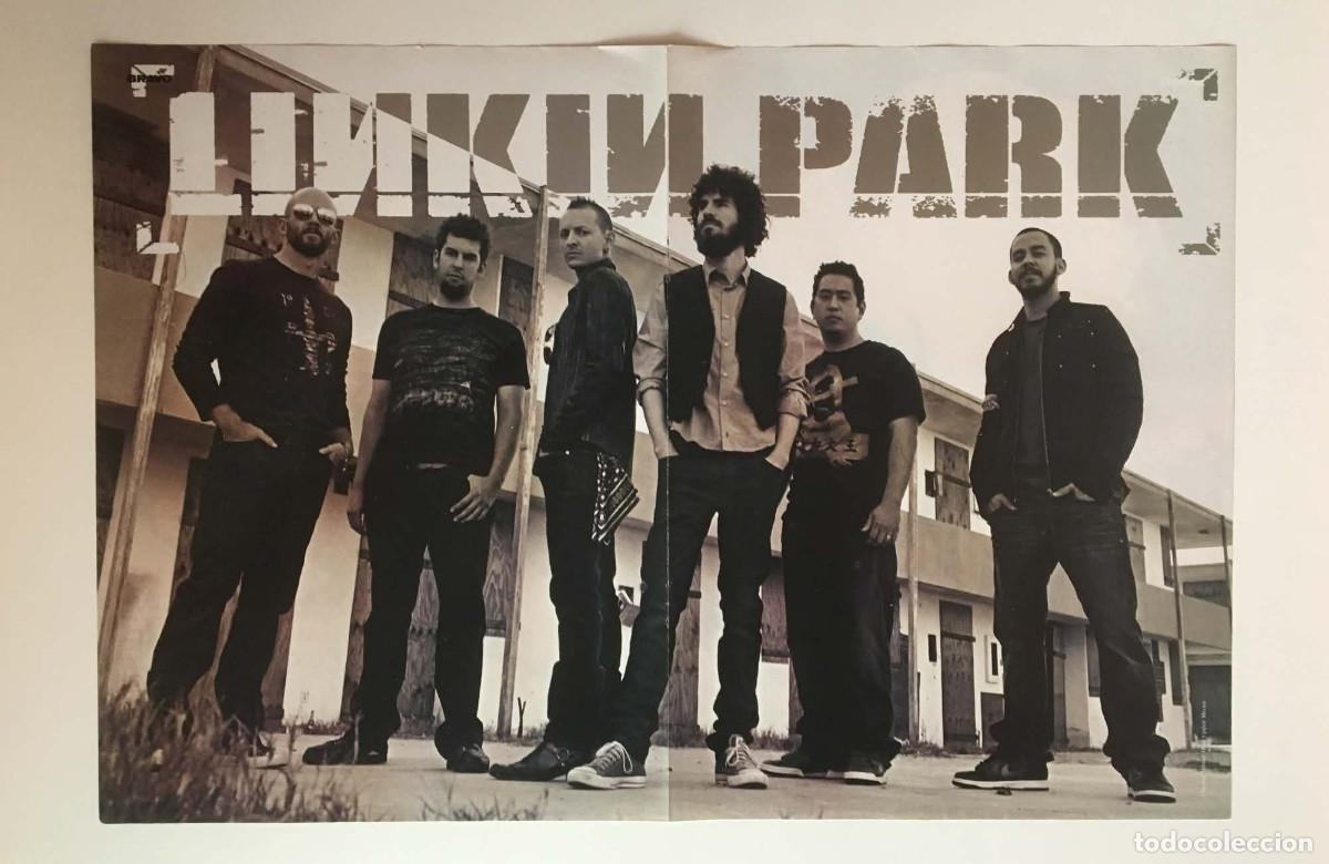 Coleccionismo de carteles: Linkin Park / Pink P!nk Vintage Double-Sided Poster A3 - Bravo Magazine Bulgaria Music