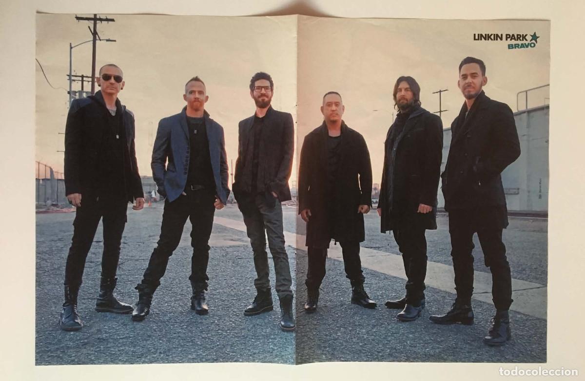 Coleccionismo de carteles: Linkin Park / GZSZ Vintage Double-Sided Poster A3 - Bravo Magazine Germany Music