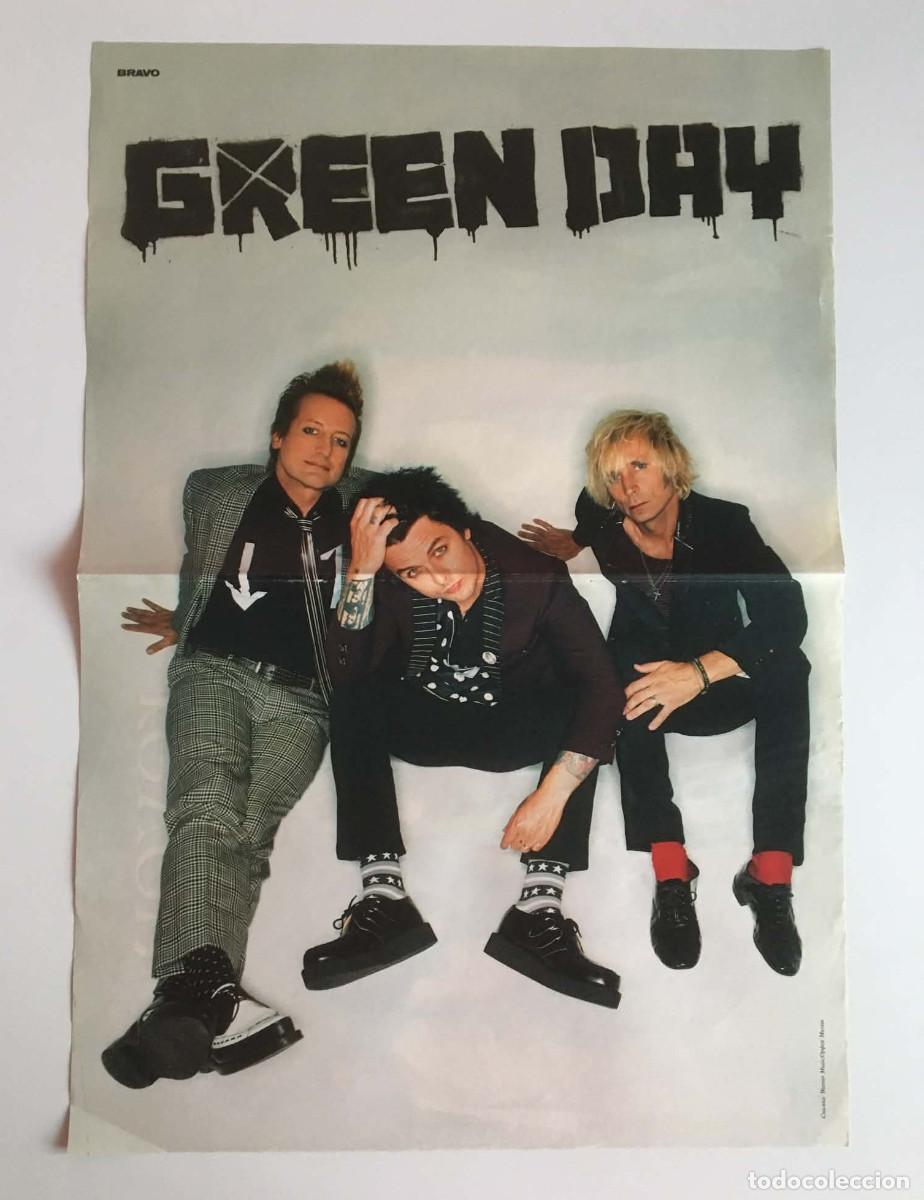 Coleccionismo de carteles: Green Day / Revenge Emily VanCamp Double-Sided Vintage Poster A3 - Bravo Magazine Bulgaria Music TV