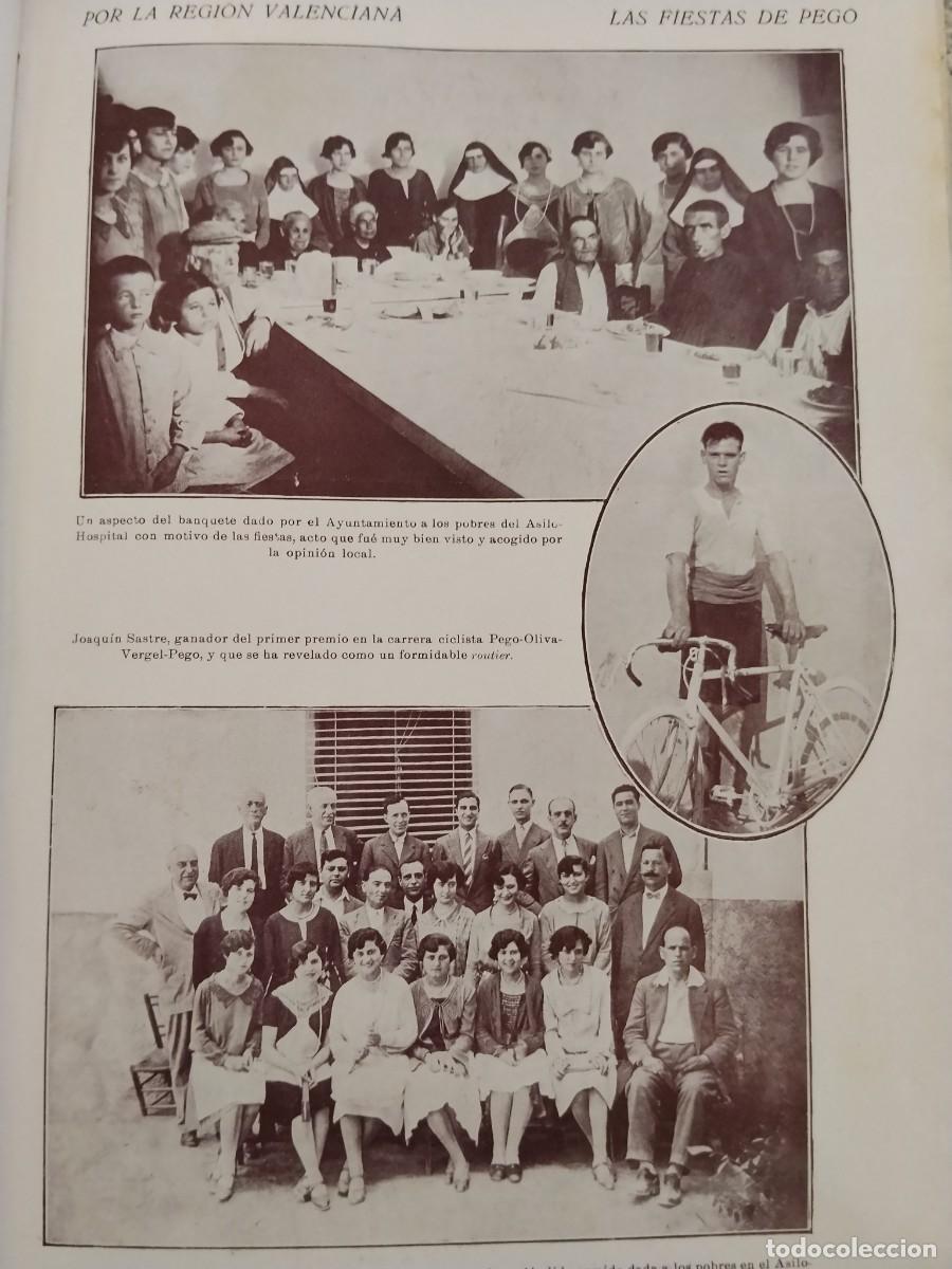 Coleccionismo de carteles: LAS FIESTAS DE ALCIRA ALCALDE JUAN PARDO SANCHEZ HOJA A&Ntilde;O 1928