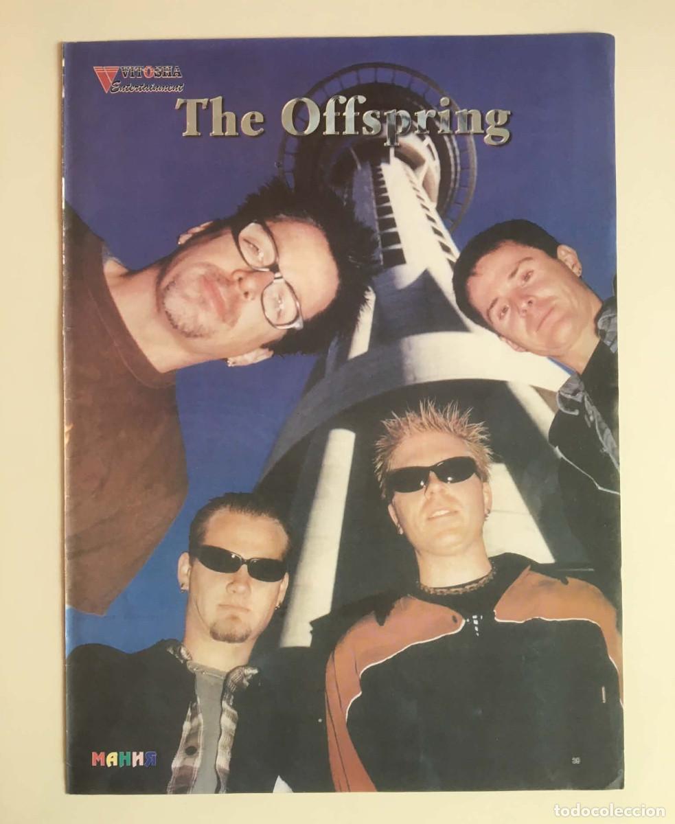 Coleccionismo de carteles: The Offspring / All Saints Double-Sided Vintage Poster A4 - Mania Magazine Bulgaria Music