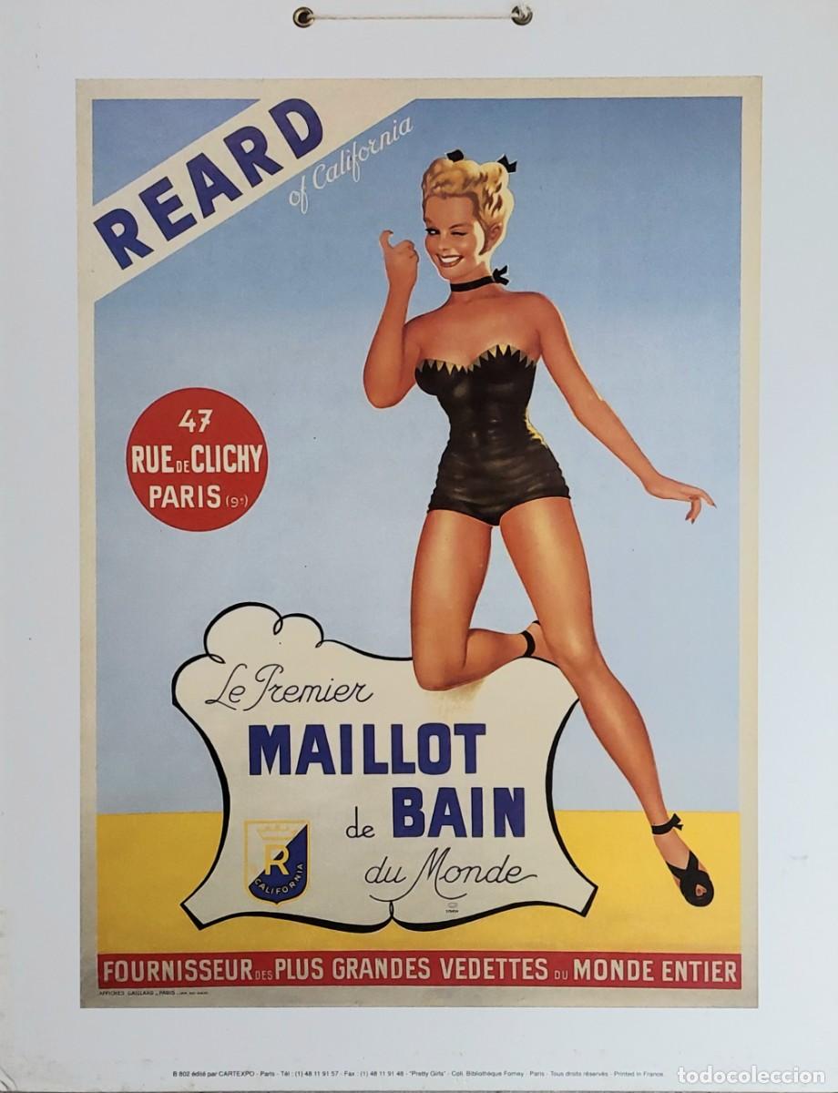 Sammeln von Plakaten: CARTEL DE PUBLICIDAD FRANCES ( REARD OF CALIFORNIA )