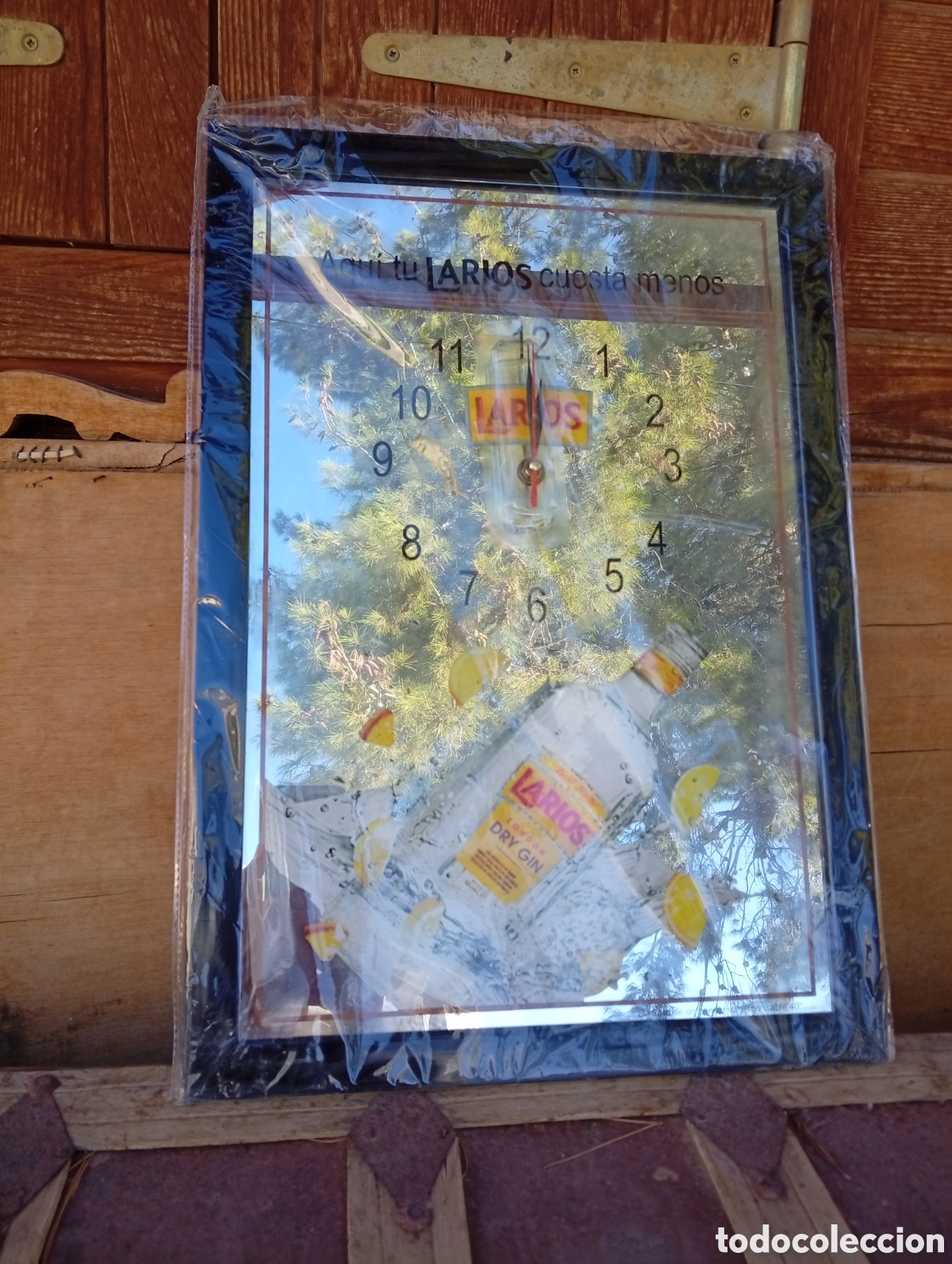 Coleccionismo de carteles: ESPEJO RELOJ GINEGRA LARIOS