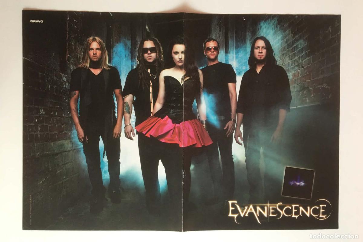Coleccionismo de carteles: Evanescence / Jessie J Original Double-Sided Vintage Poster A3 - Bravo Magazine Bulgaria Music