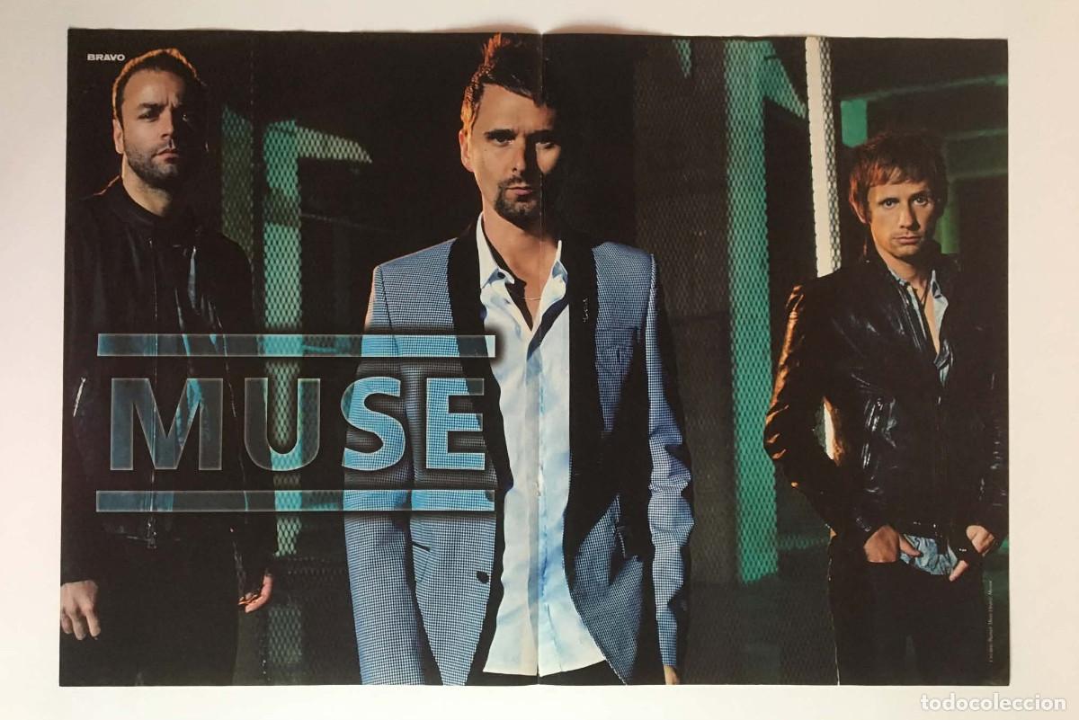 Coleccionismo de carteles: Muse Full Band / Joseph Morgan The Originals Vampire Diaries Double-Sided Poster A3 - Bravo Bulgaria