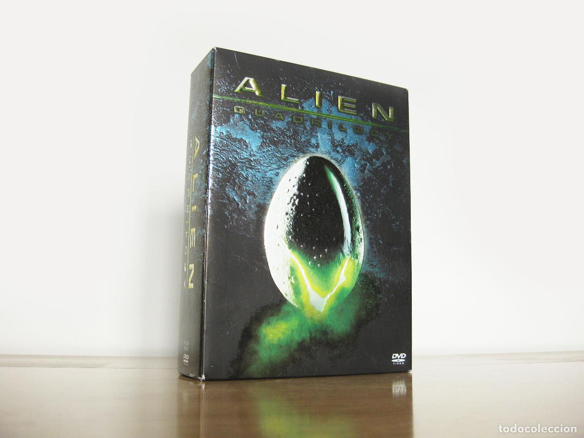 Coleccionismo de carteles: PACK ALIEN QUADRILOGY DE LA SAGA EN VIDEO CON 9 DVD