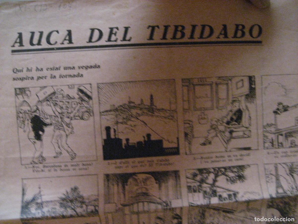 Coleccionismo de carteles: antigua auca del Tibidabo . Ed David . - Foto 2