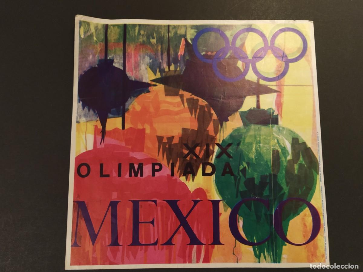 Coleccionismo de carteles: XIX OLIMPIADA MEXICO - JUEGOS OLIMPICOS - CARTEL -VER FOTOS