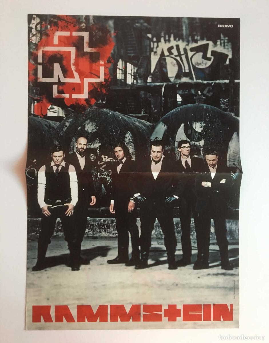 Coleccionismo de carteles: Rammstein / Pink Funhouse Tour Double-Sided Poster A3 - Bravo Magazine Germany Music