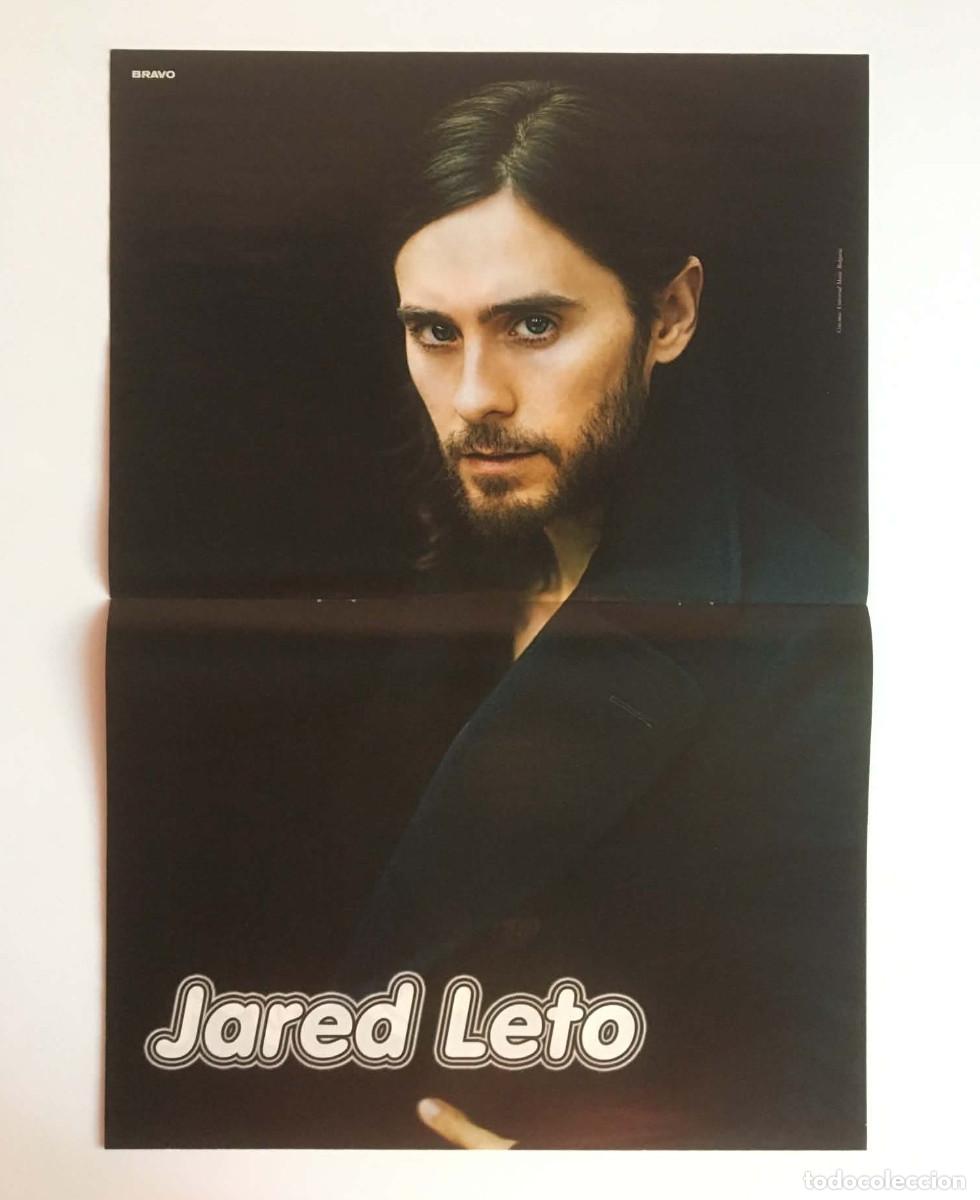 Coleccionismo de carteles: Jared Leto 30 Seconds To Mars / Carly Rae Jepsen Double-Sided Poster A3 - Bravo Magazine Bulgaria