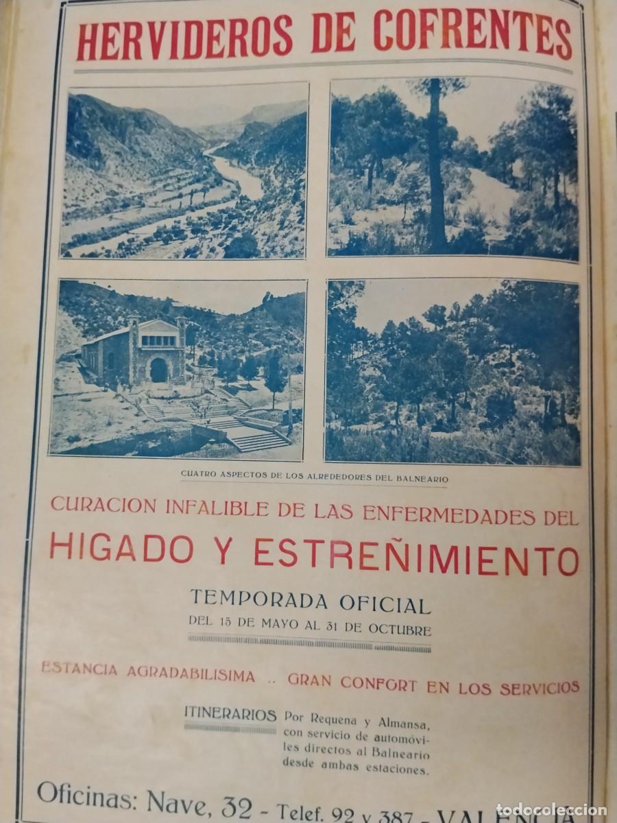 Coleccionismo de carteles: TABLEROS CHAPAS MADERAS FERNANDO CORTES VALENCIA HOJA A&Ntilde;O 1928