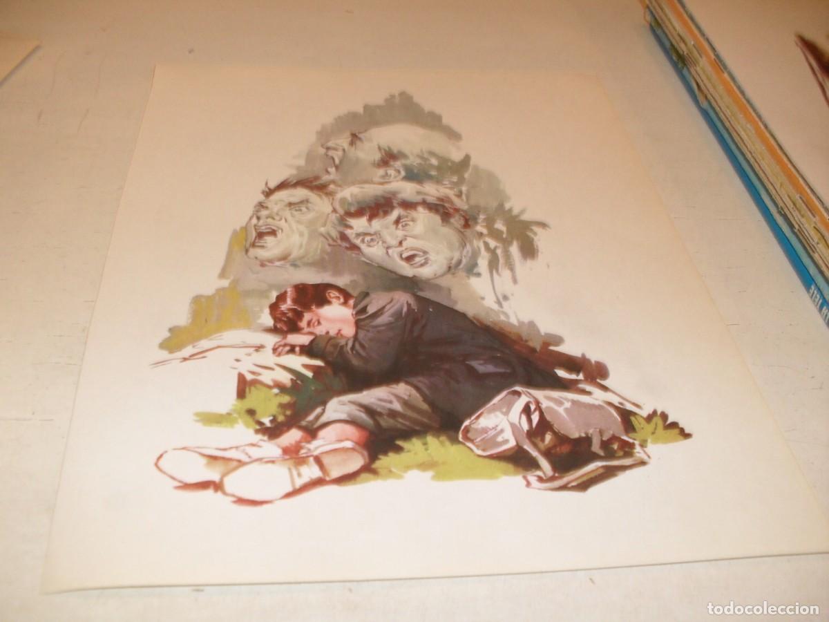 Coleccionismo de carteles: (REF.91)PRECIOSA LAMINA BASADA EN LA NOVELA CORAZON,EDITADA P&Ograve;R FHER,EN 1974(90)