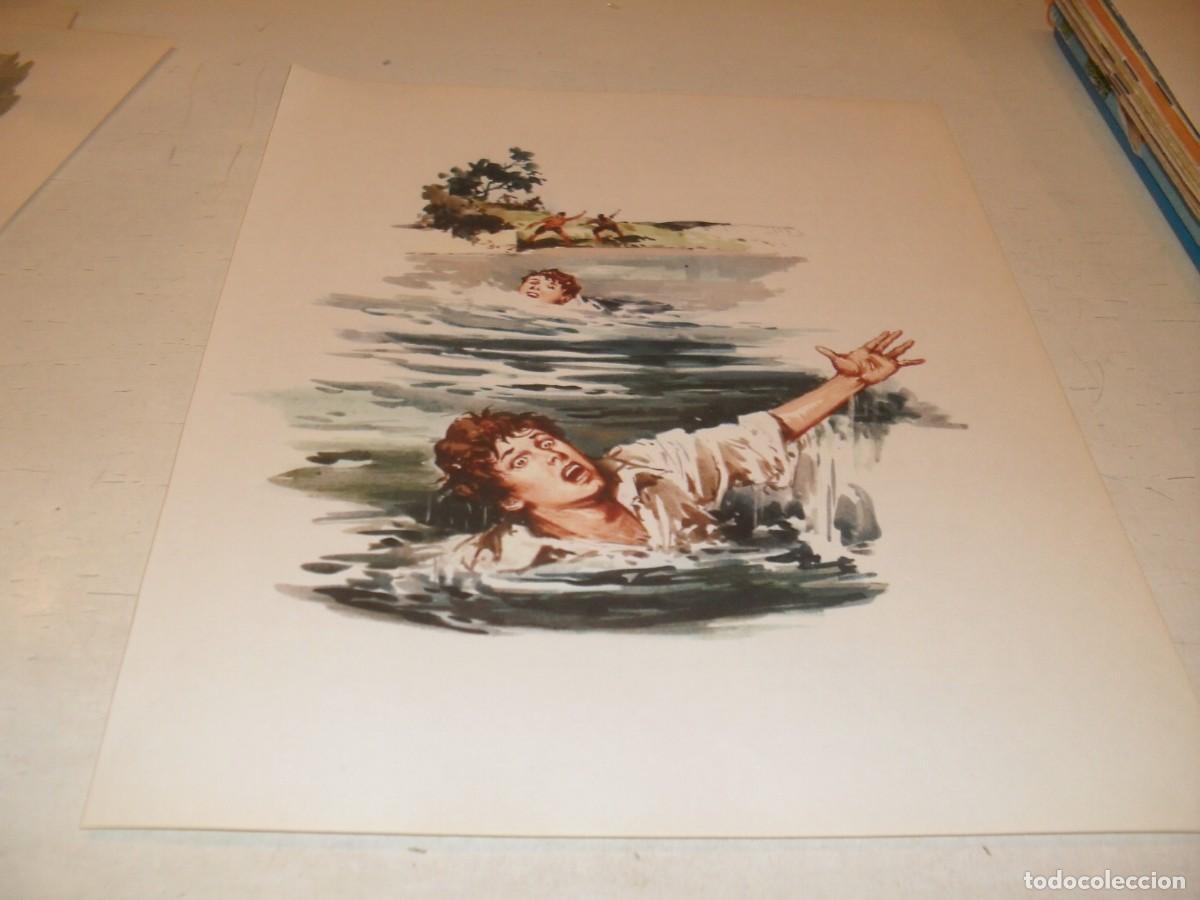 Coleccionismo de carteles: (REF.91)PRECIOSA LAMINA BASADA EN LA NOVELA CORAZON,EDITADA P&Ograve;R FHER,EN 1974(78)