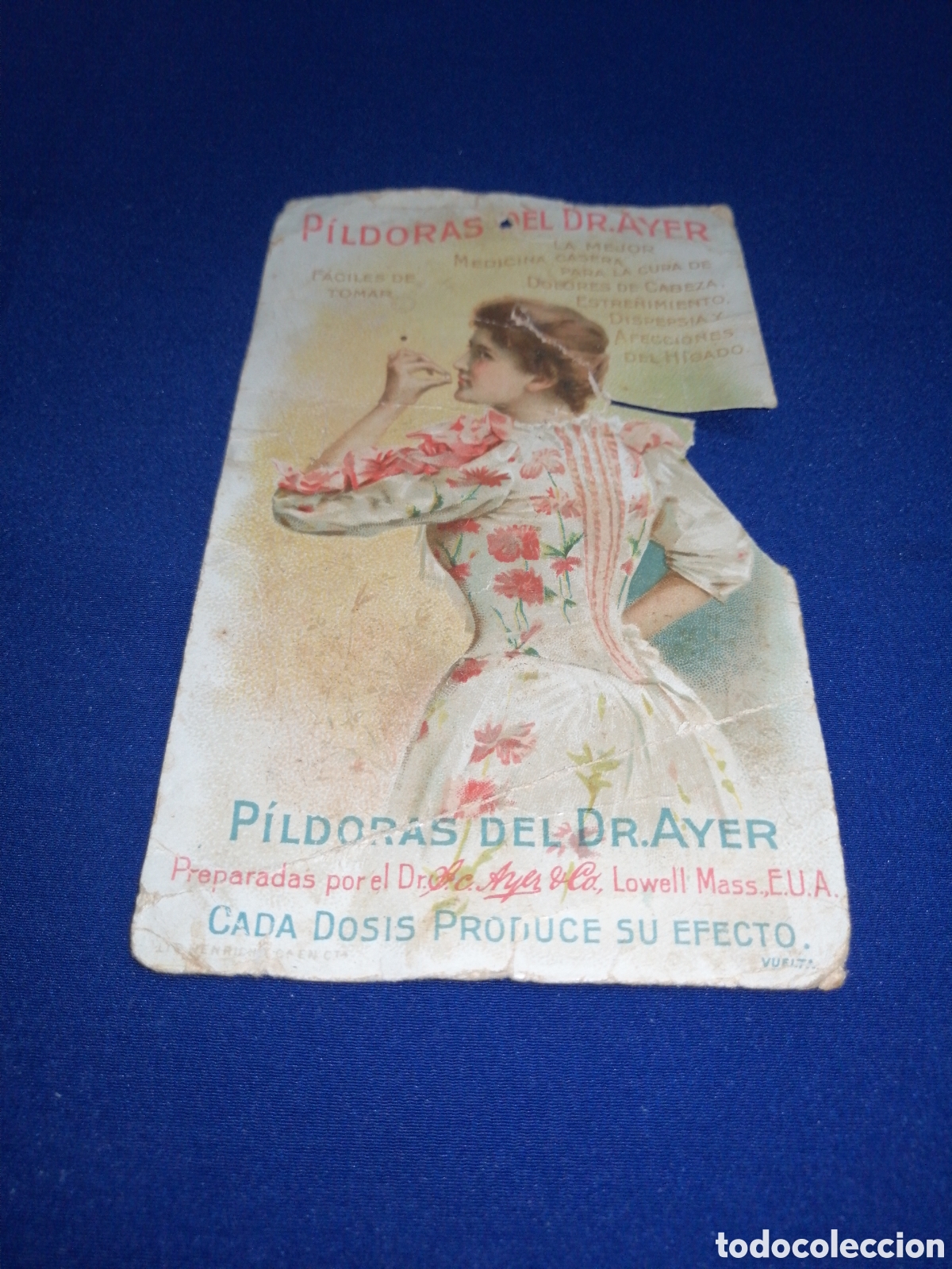 Sammeln von Plakaten: P&Iacute;LDORAS DEL DR. AYER PUBLICIDAD