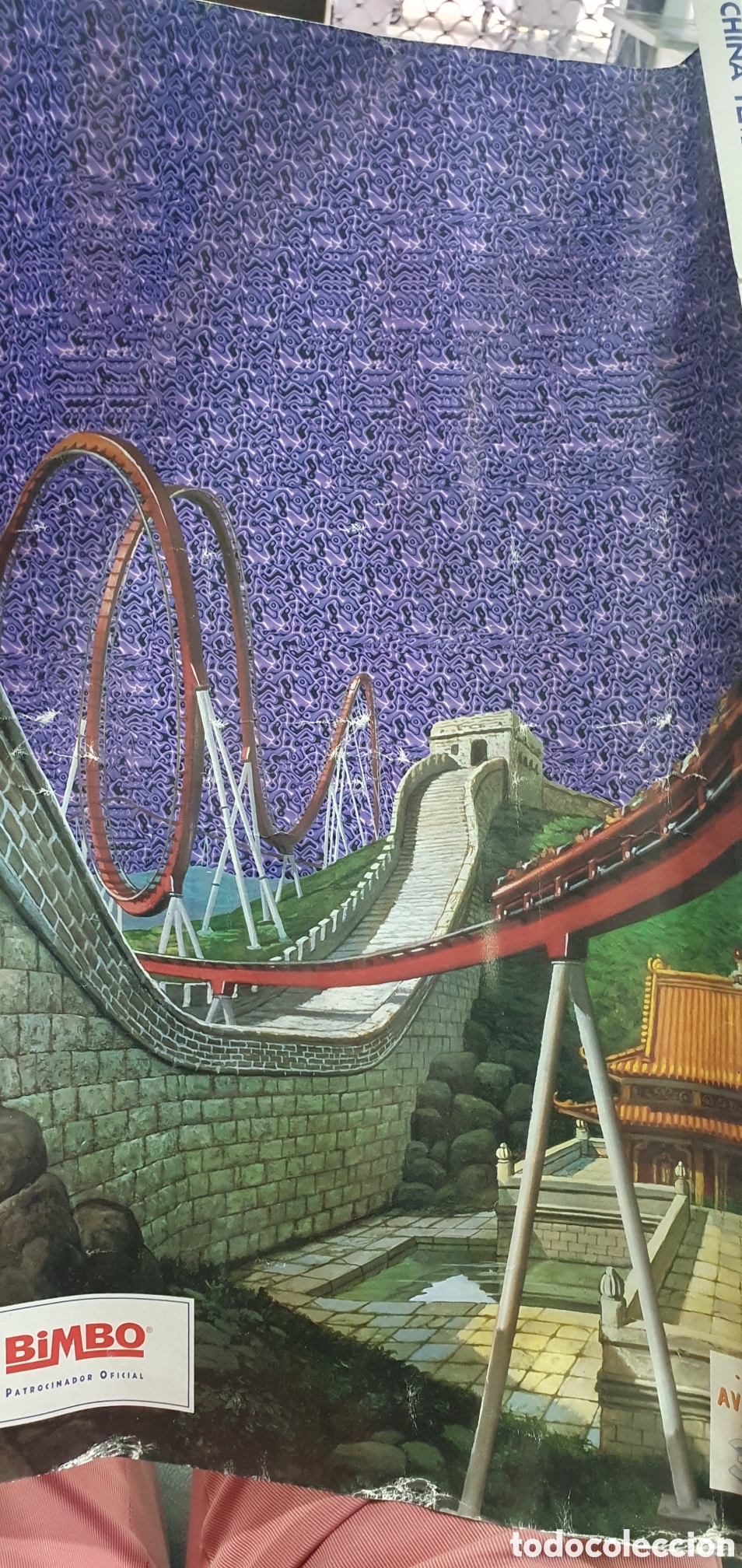 Coleccionismo de carteles: Poster Bimbo Port Aventura. (L120)