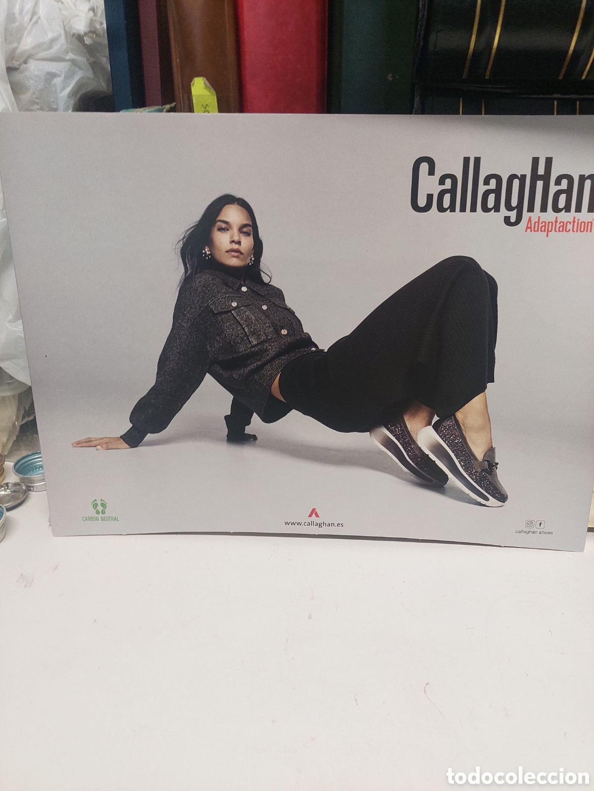 Coleccionismo de carteles: CARTEL CALLAGHAN ADAPTACTION ZAPATOS MODA