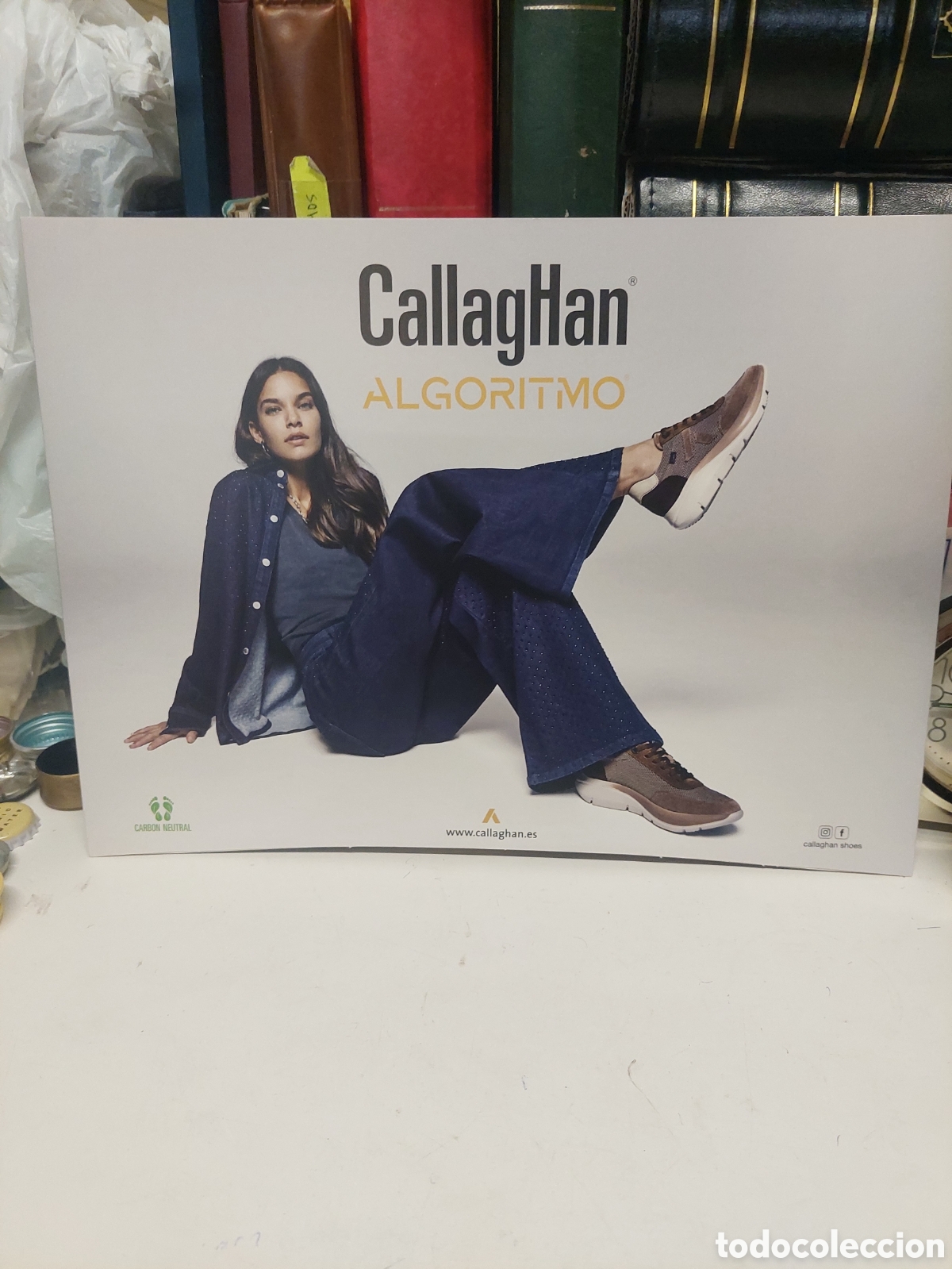 Coleccionismo de carteles: CARTEL CALLAGHAN ADAPTACTION ZAPATOS MODA MUJERES ALGORITMO