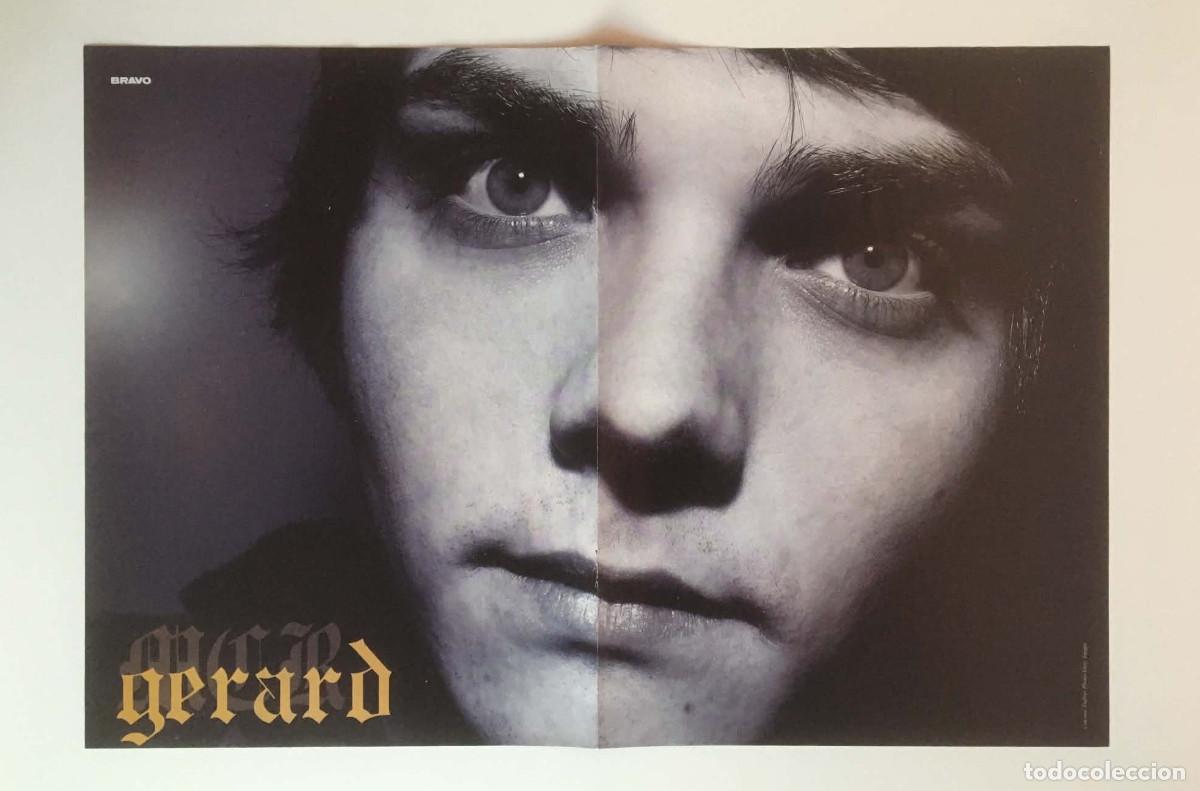 Coleccionismo de carteles: Gerard Way My Chemical Romance / Enrique Iglesias Original Double-Sided Poster A3 - Bravo Bulgaria