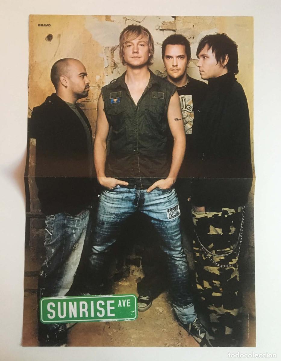 Coleccionismo de carteles: Sunrise Avenue / Olsen Twins Original Double-Sided Poster A3 - Bravo Magazine Bulgaria Music Movie