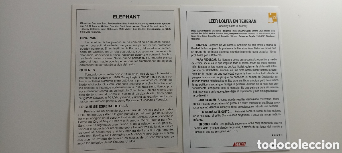 Coleccionismo de carteles: Lote de 20 carteles cine actual