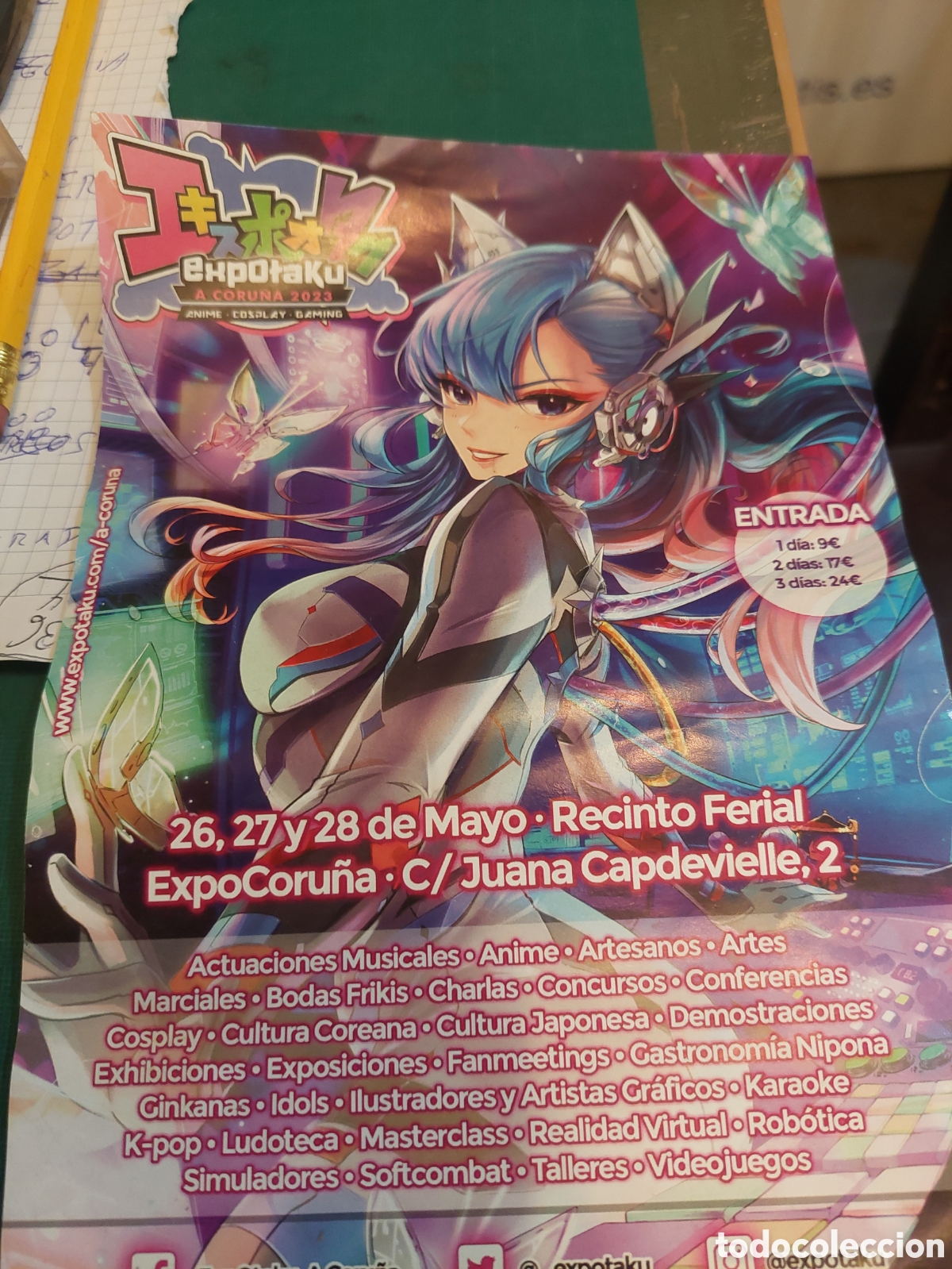 Coleccionismo de carteles: EXPO CORU&Ntilde;A CARTEL EHPOTAKU