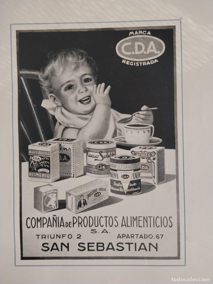 Coleccionismo de carteles: HIJOS C,CARRION INSTRUMENTOS MUSICALES BANDAS / FABRICA VELAS HIJO QUINTIN RUIZ VITORIA 1931-1932