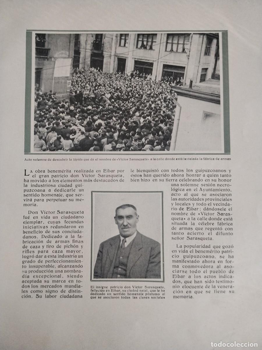 Coleccionismo de carteles: HIJOS C,CARRION INSTRUMENTOS MUSICALES BANDAS / FABRICA VELAS HIJO QUINTIN RUIZ VITORIA 1931-1932