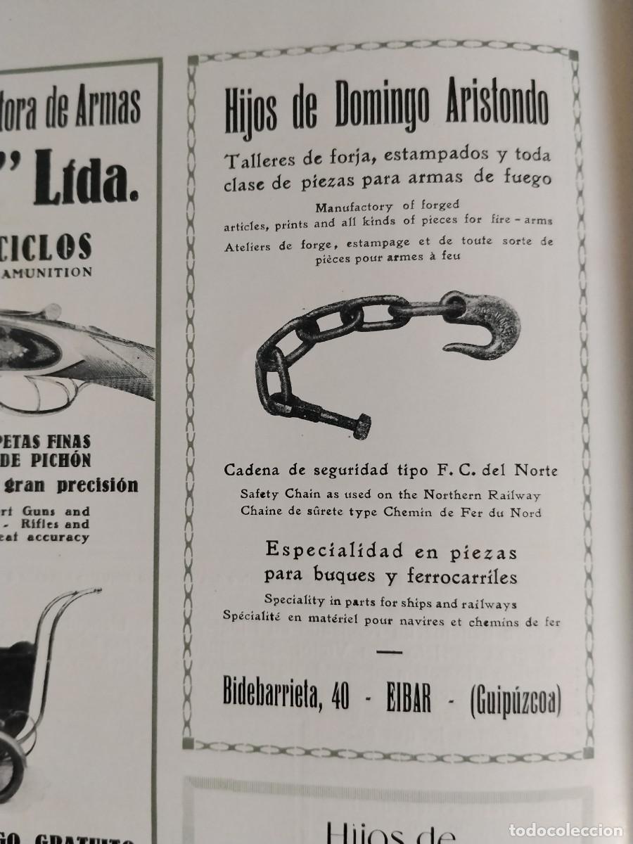 Coleccionismo de carteles: TALLERES FORJA HIJOS DOMINGO ARISTONDO / FABRICA CAMAS HIGIENICAS HIJO N.ASTABURUAGA EIBAR 1931-1932