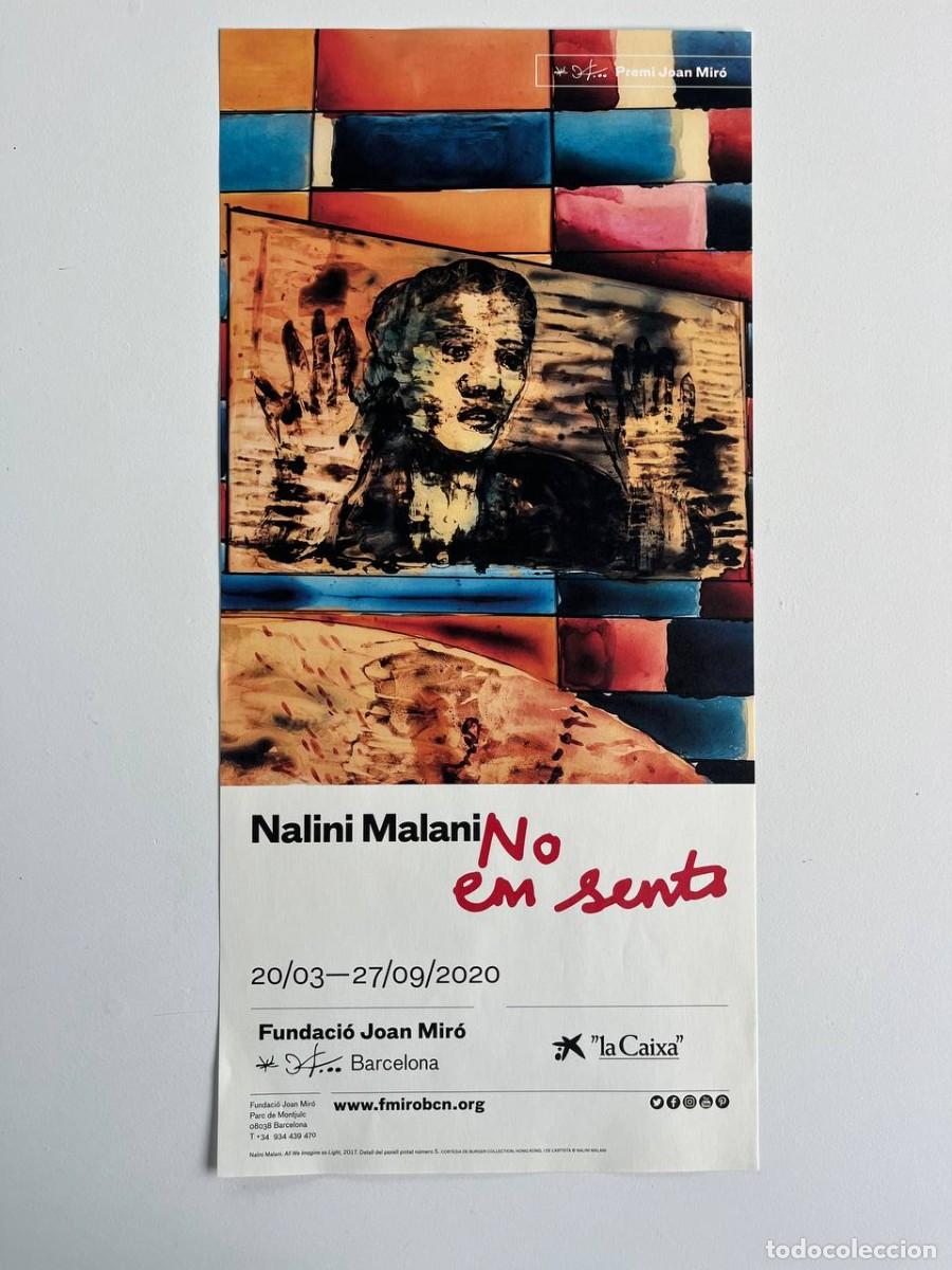 Coleccionismo de carteles: Cartel Nalini Malani Fundaci&oacute; Mir&oacute; Barcelona
