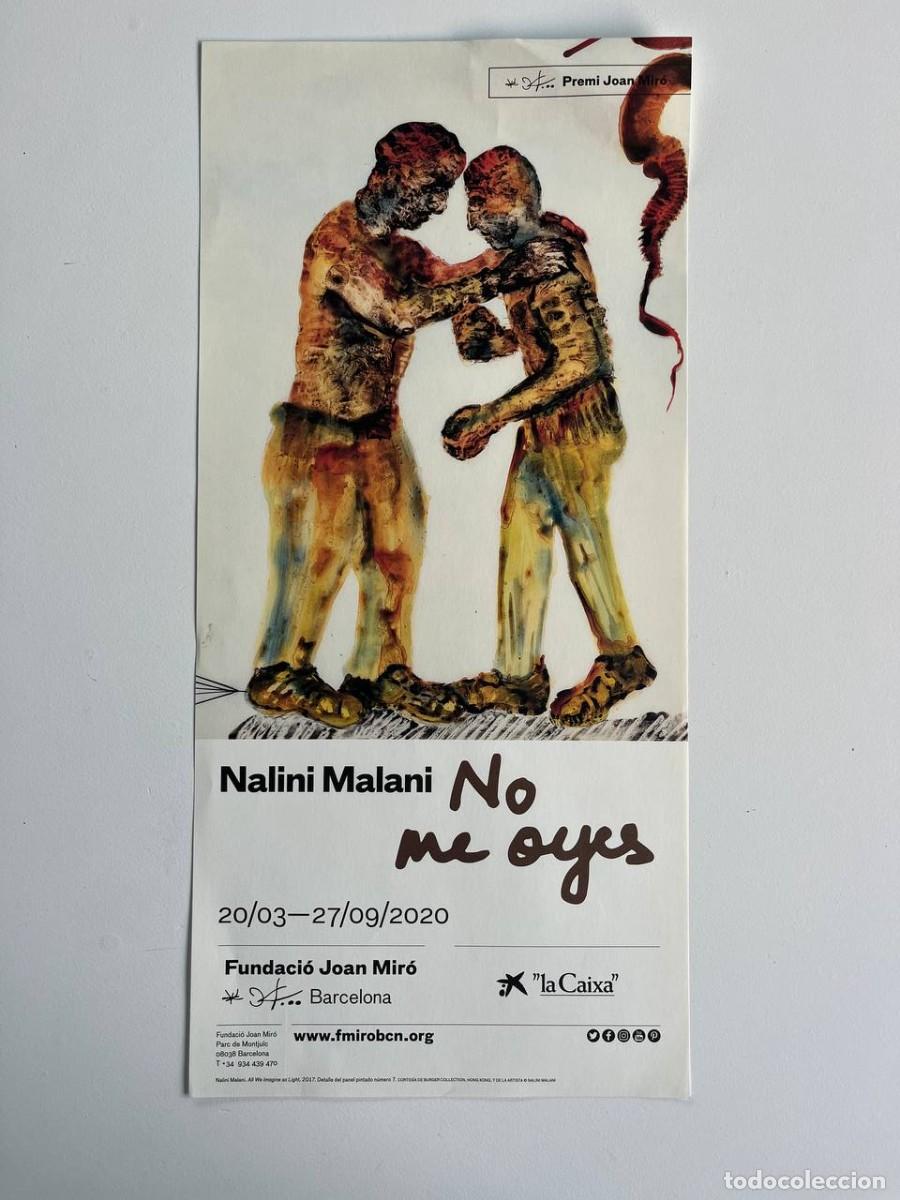 Coleccionismo de carteles: Cartel Nalini Malani Fundaci&oacute; Mir&oacute; Barcelona
